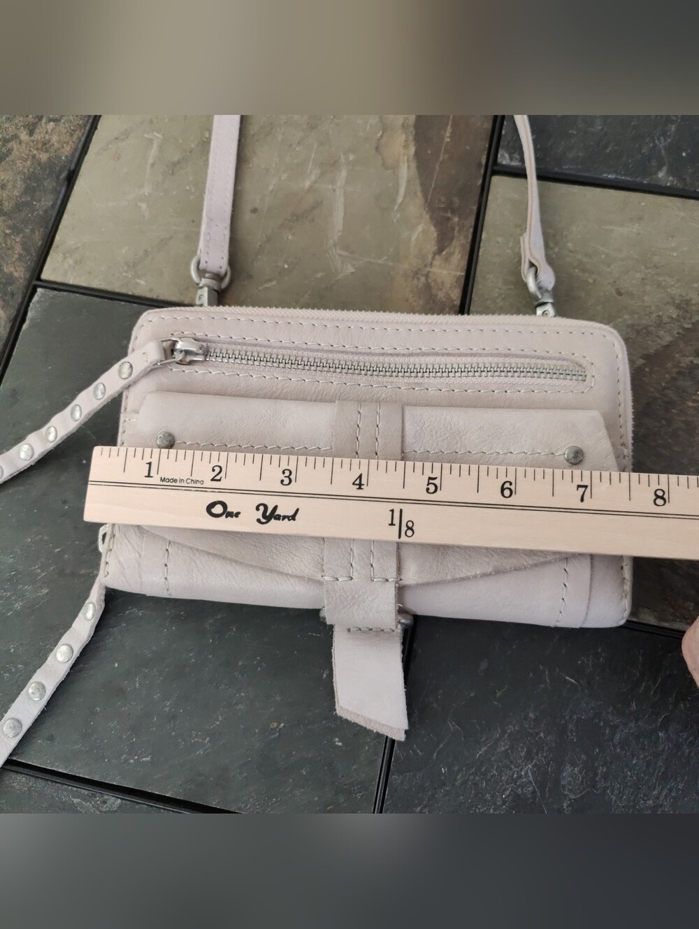 Free People We The Free  Leather Crossbody Bag Purse